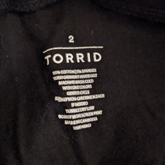 Torrid jack o lantern legging 2x - Picture 2 of 3